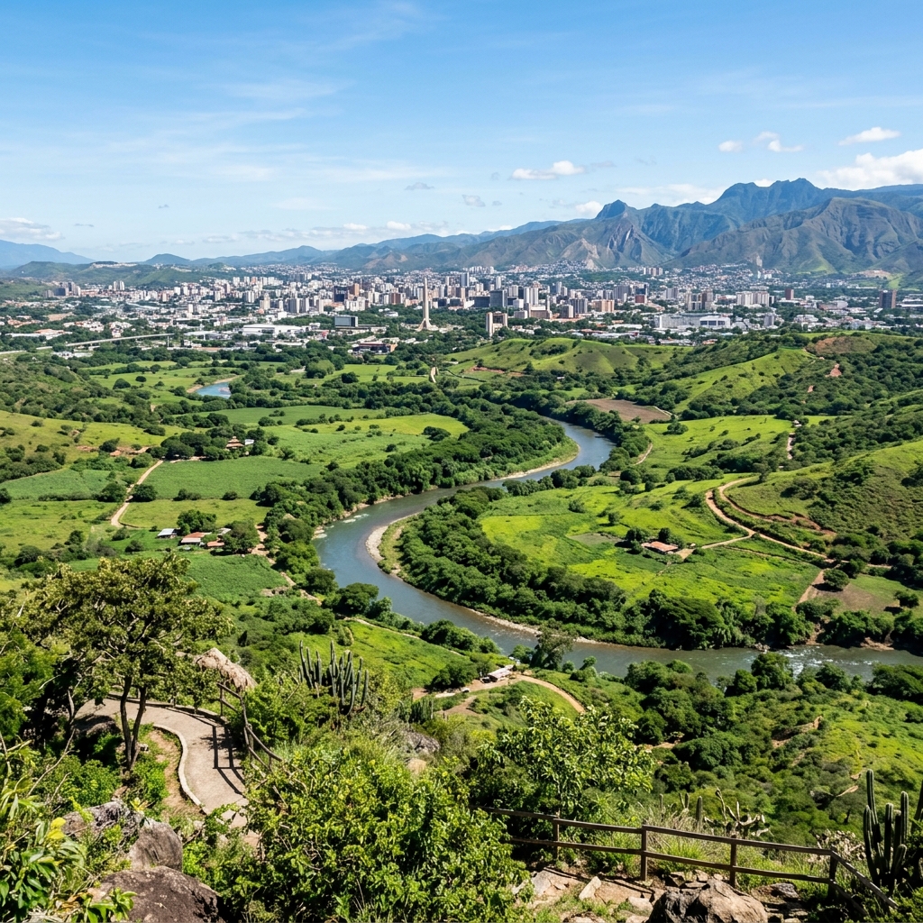 Valle del Río Turbio en Barquisimeto
